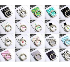 iRing Universal Bunker Ring Grip Holder Cell Phone Stand - Fashion Mix